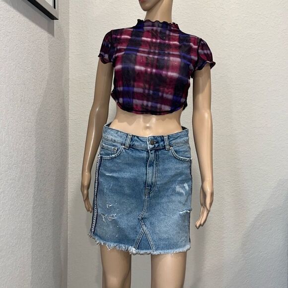 Free People movement colorful crop top - Picture 6 of 9